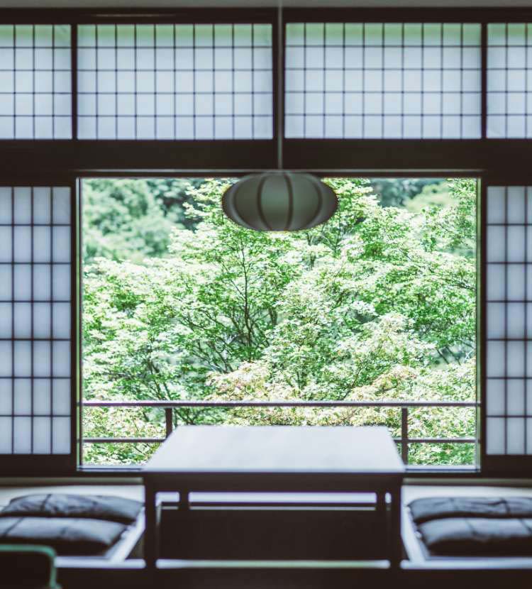 夕映の間
