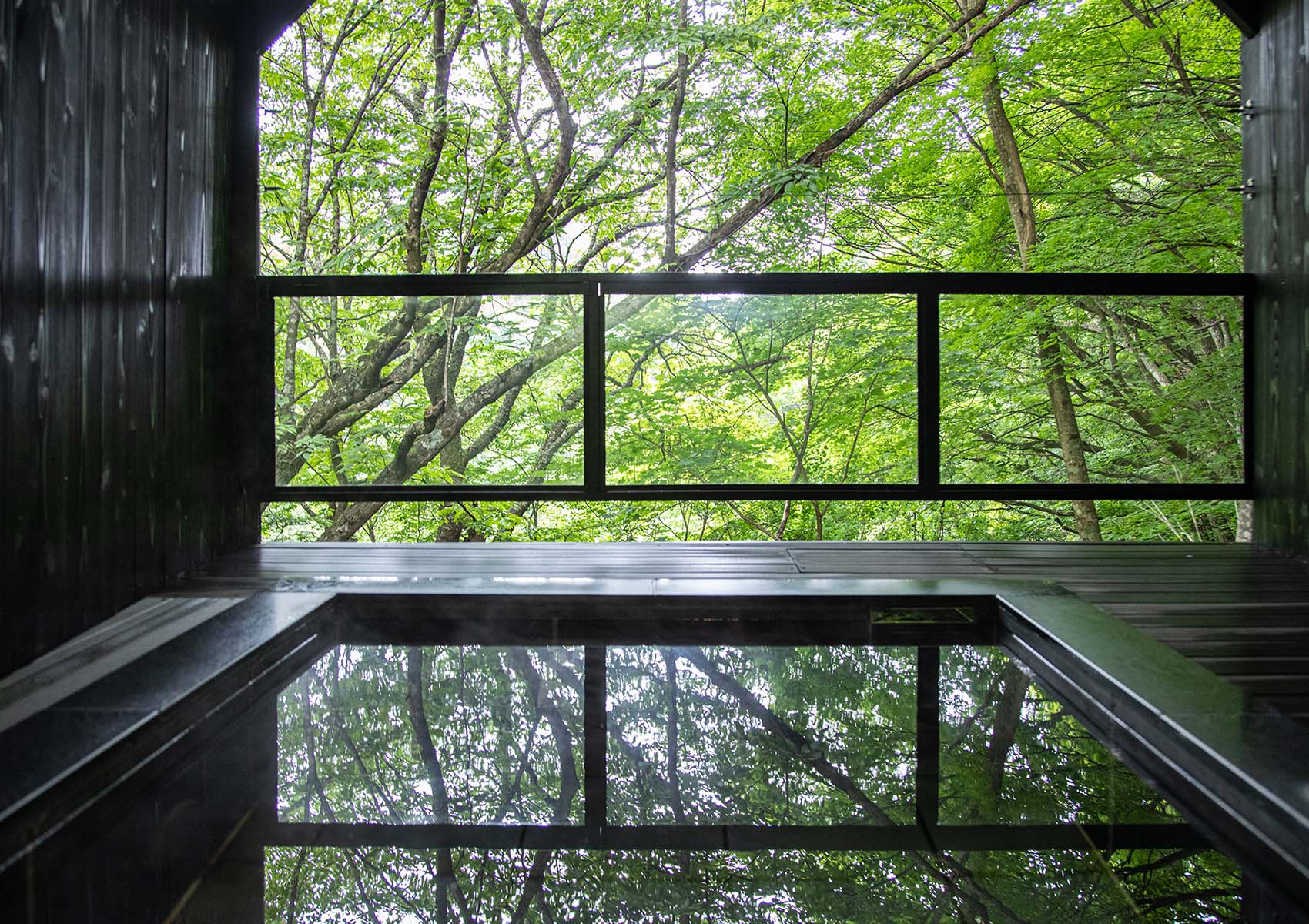 Private open-air hot spring