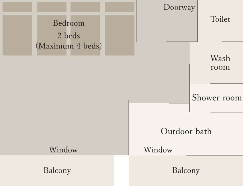 Tateshina Club Rooms with a private open-air hot spring