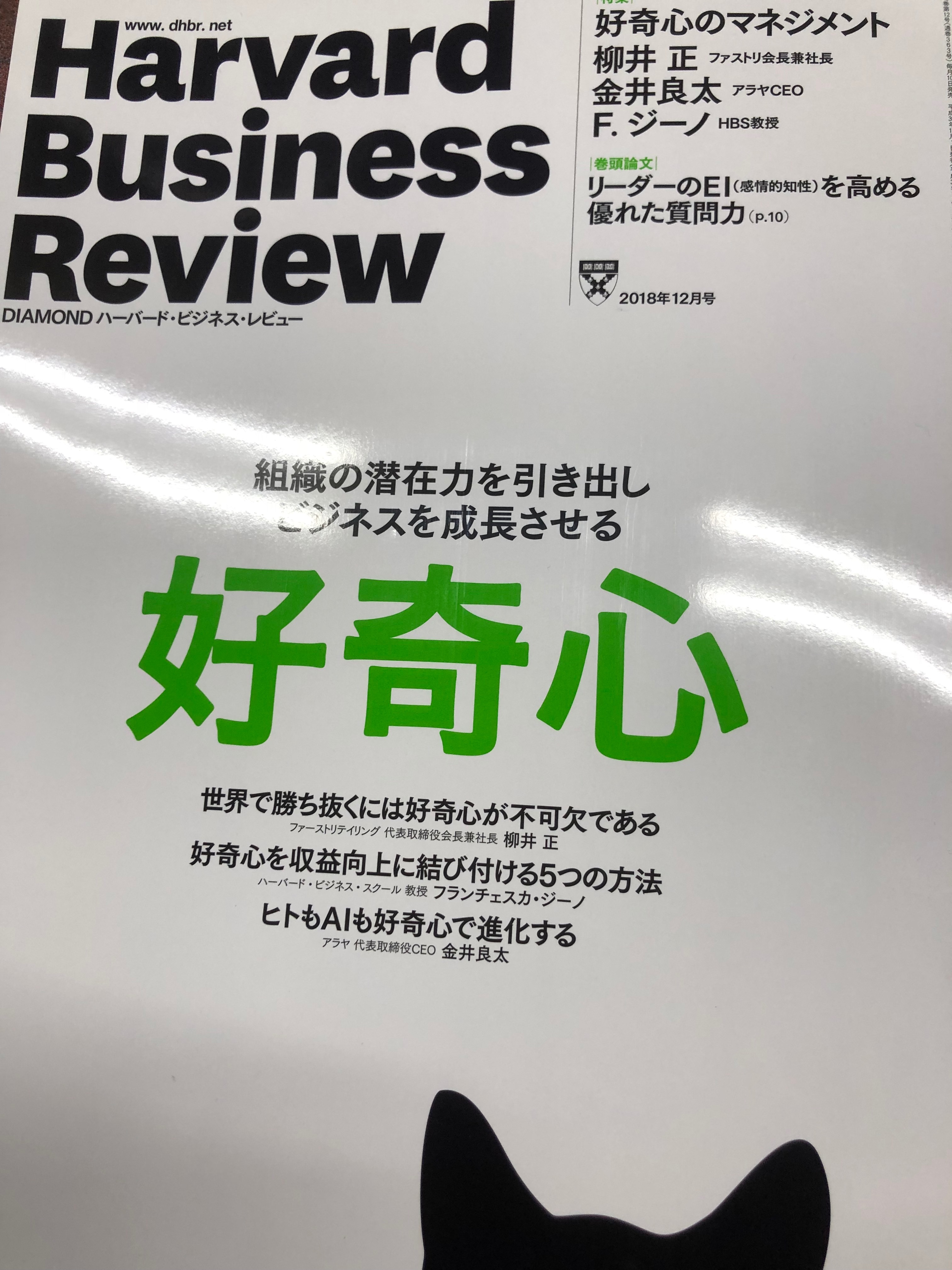 サムネイル_ハーバードビジネスレビュー 好奇心
