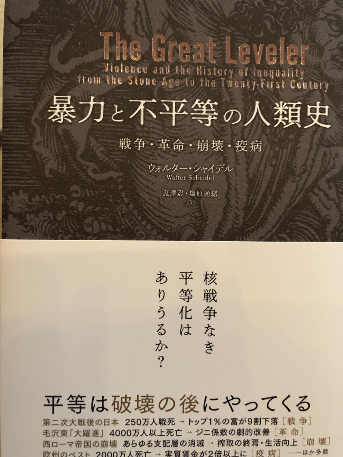 サムネイル_暴力と不平等の人類史　ウォルター・シャイデル