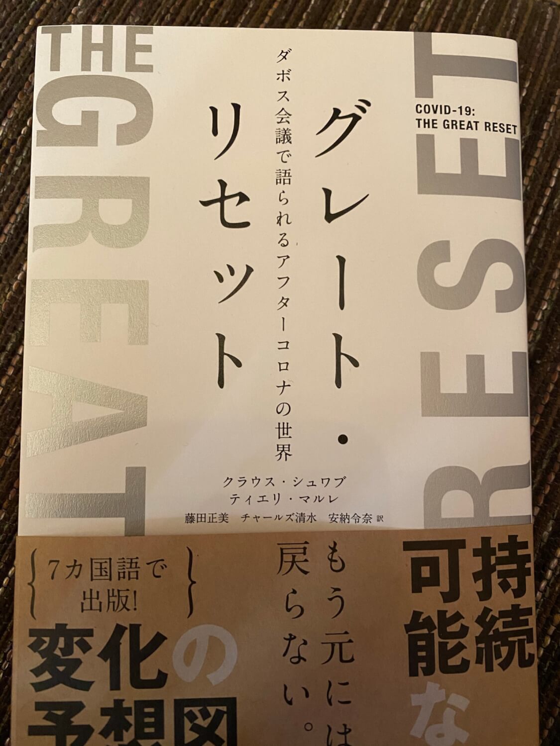 サムネイル_グレートリセット　クラウス・シュワブ　ティエリ・マルレ