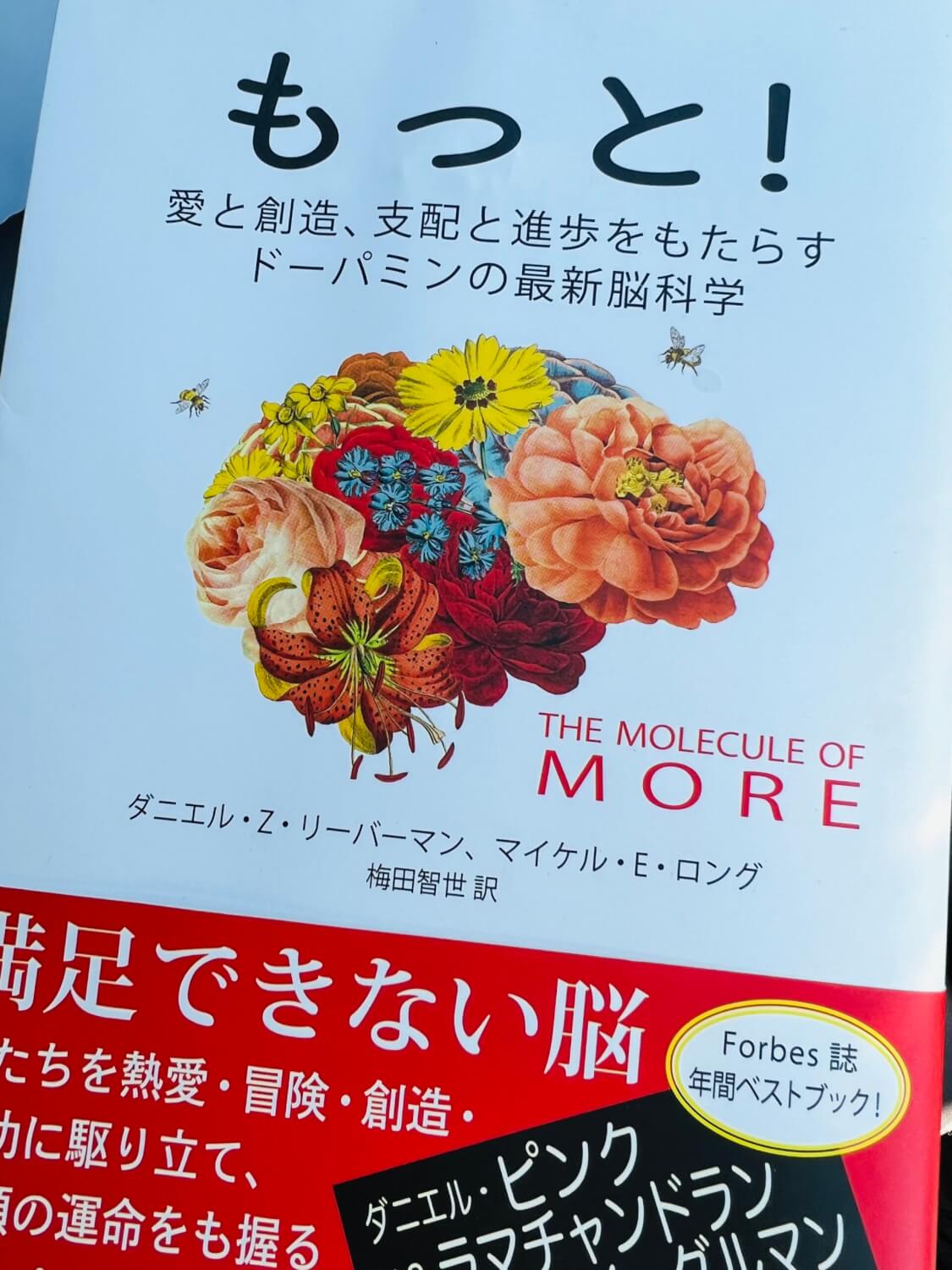 サムネイル_もっと！　愛と創造、支配と進歩をもたらすドーパミンの最新脳科学　ダニエル・Z・リーバーマン