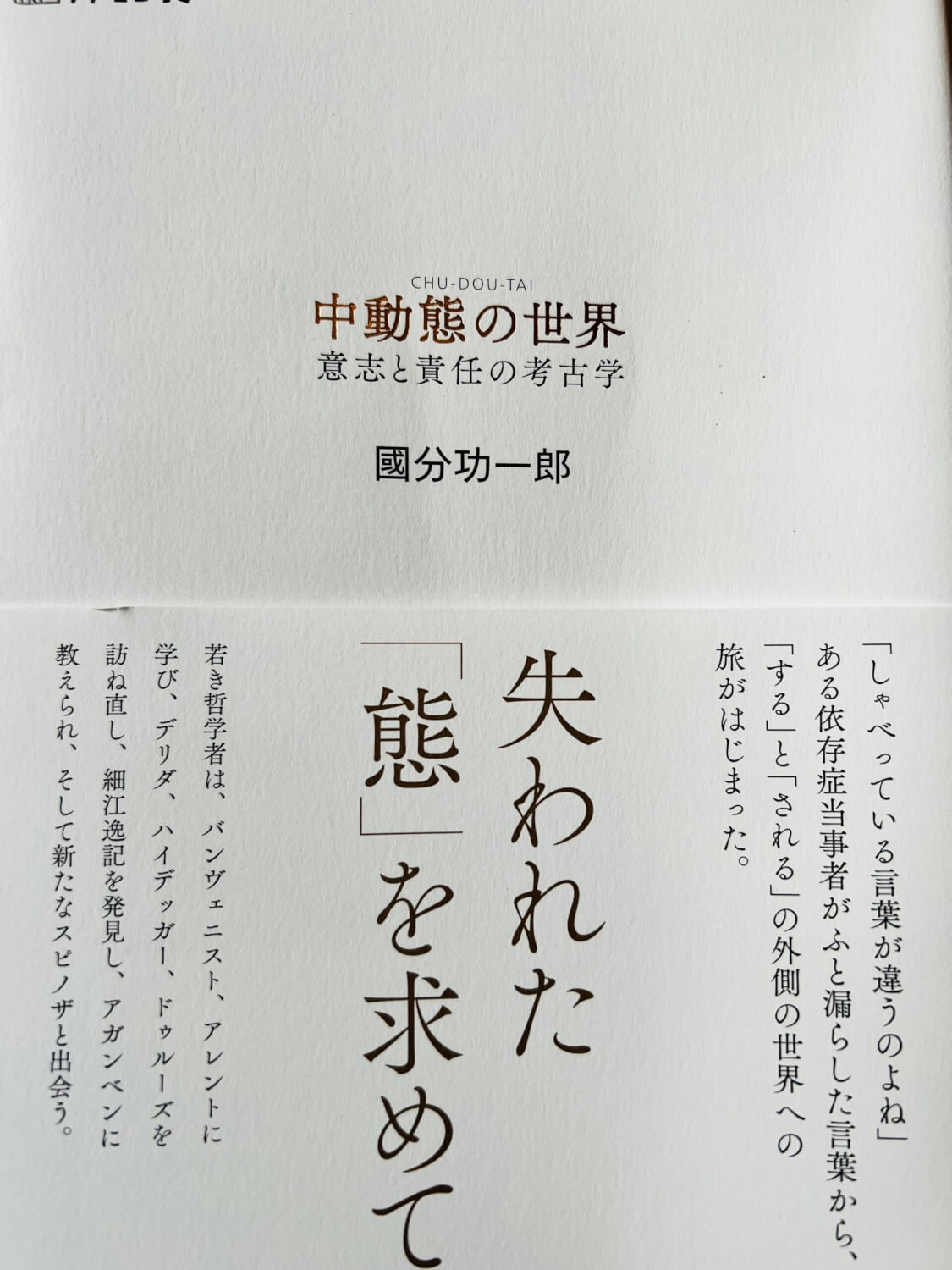 サムネイル_中動態の世界 意思と責任の考古学 國分功一郎