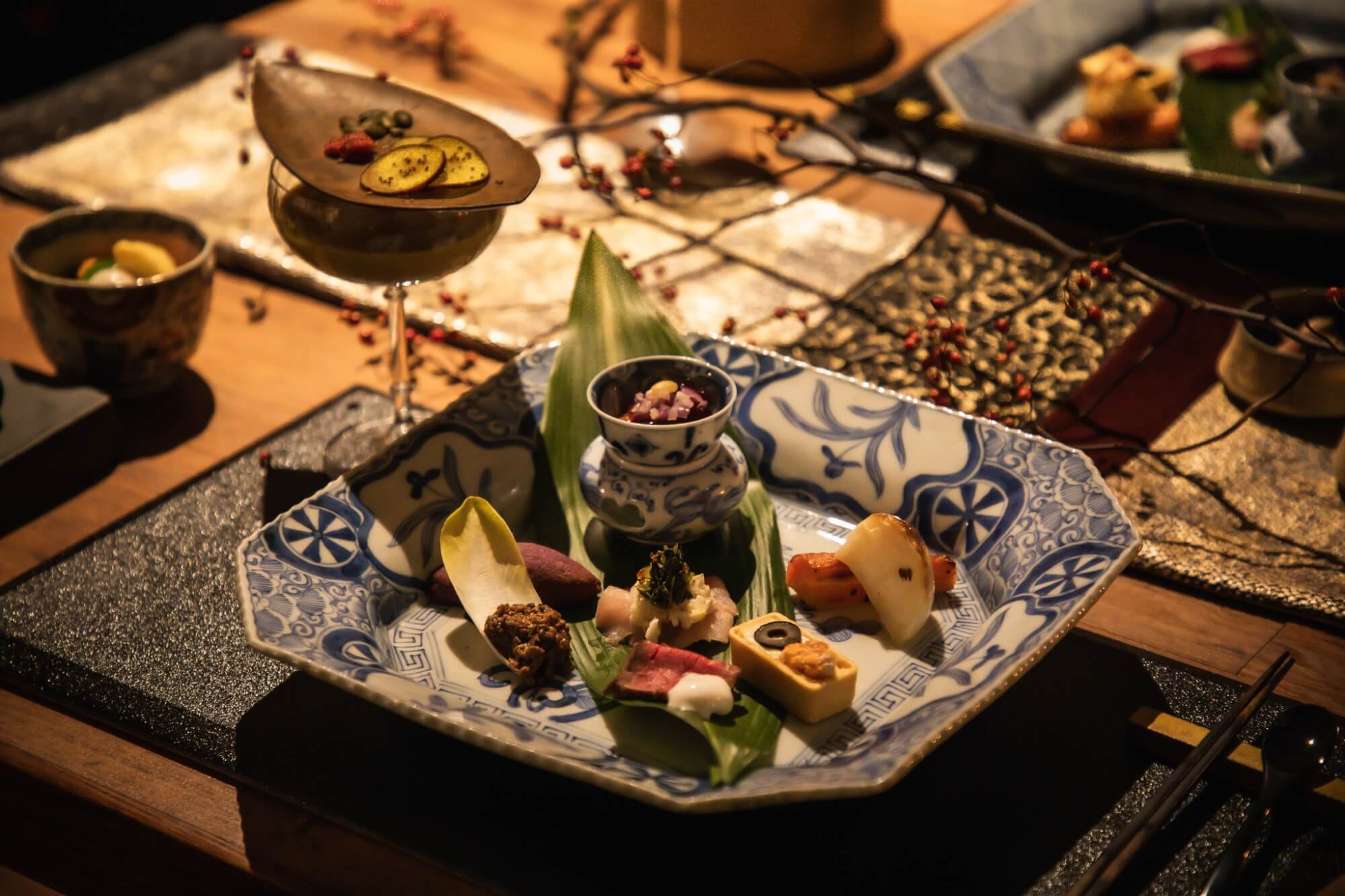 《1日2組限定》岩崎葉子監修のテーブルコーディネートでお食事を堪能